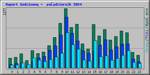 Raport Godzinowy -  październik 2024